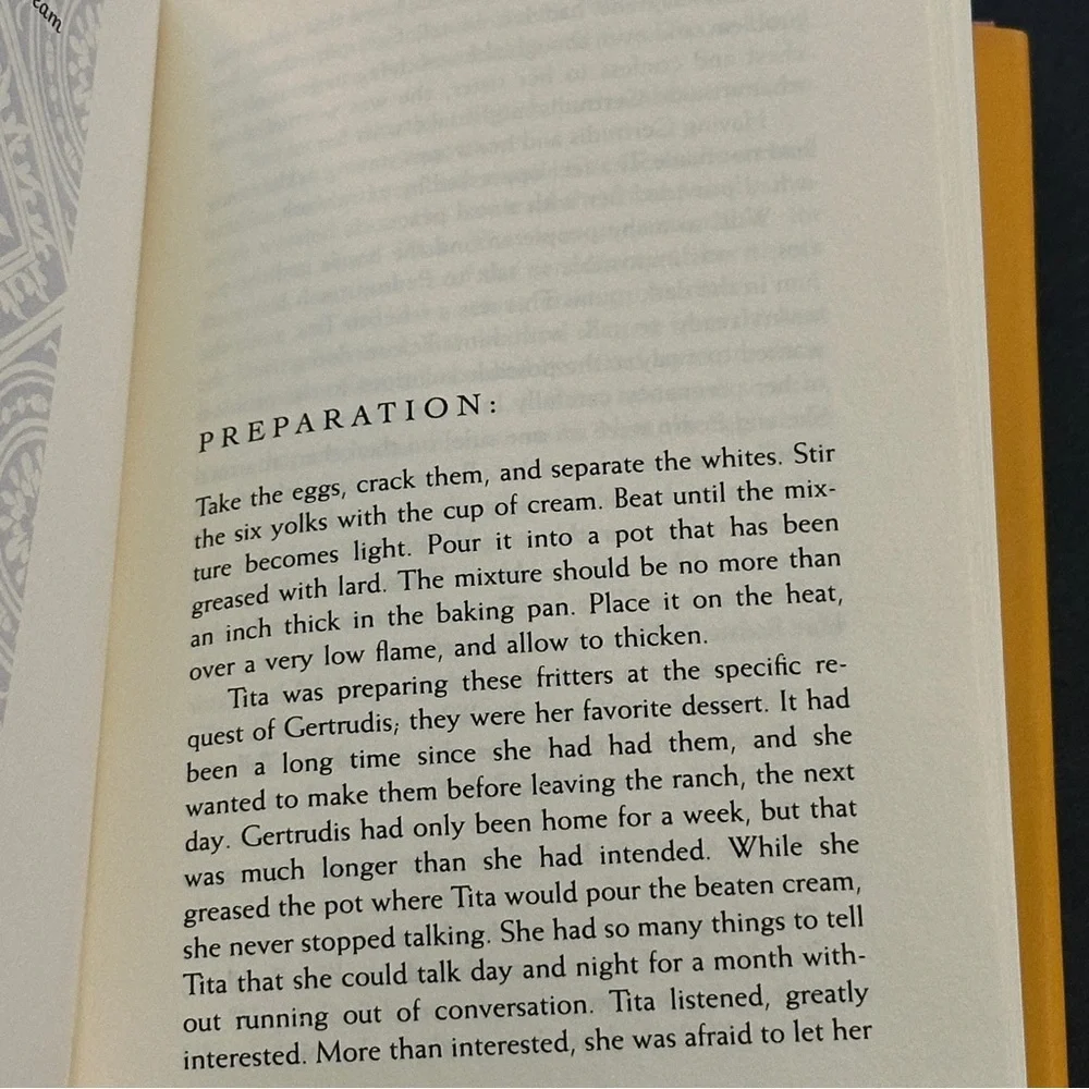 Like Water for Chocolate by Laura Esquivel | Fiction, Culinary | Hardcover Book - Picture 12 of 13